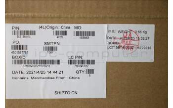 Lenovo 5CB1B69113 COVER UpperCaseASM_NORDICL82H8NFPABNBL