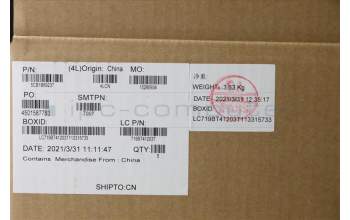 Lenovo 5CB1B69237 COVER Upper CaseASM_ARAL82H8NFPAGNBL