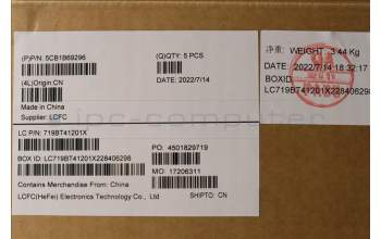 Lenovo 5CB1B69296 COVER Upper CaseASM_FRAL82H8NFPGBNBL