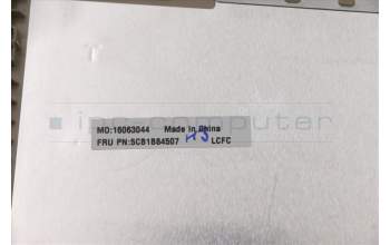 Lenovo 5CB1B84507 COVER Upper Case ASM_GERL82H8NFPSDBL