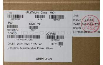 Lenovo 5CB1B84529 COVER Upper CaseASM_UKEL82H8NFPSDNBL