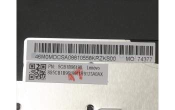 Lenovo 5CB1B96190 COVER Upper Case ASM_GER W 82HV FP BL PG