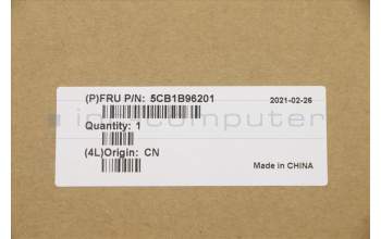 Lenovo 5CB1B96201 COVER Upper Case ASM_SWS W 82HV FP BL PG
