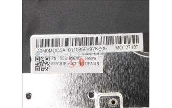 Lenovo 5CB1B96203 COVER Upper Case ASM_CZE/SLK W82HVFPBLPG