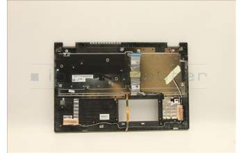 Lenovo 5CB1B96207 C-Abdeckung mit Tastatur, Ukraine, Platingrau, Hintergrundbeleuchtung, Fingerabdruck