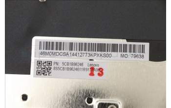 Lenovo 5CB1B96246 COVER Upper Case ASM_POR W 82HV BL GY