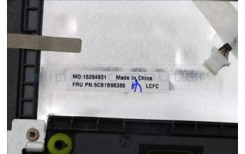 Lenovo 5CB1B96386 COVER Upper Case ASM_GER L82KA BK