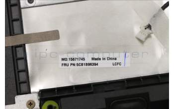 Lenovo 5CB1B96394 COVER Upper Case ASM_LA SPA L82KA BK