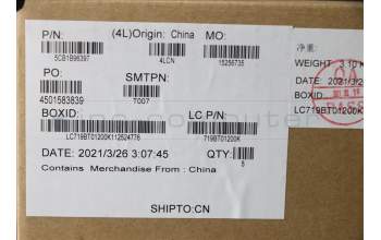 Lenovo 5CB1B96397 COVER Upper Case ASM_RUS L82KA BK