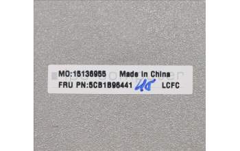 Lenovo 5CB1B96441 COVER Lower Case L 82KB BLK UMA HDD