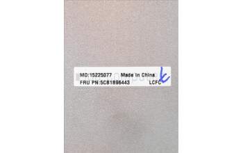 Lenovo 5CB1B96443 Lower Case L 82KB BLK DIS HDD