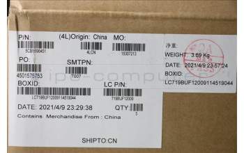 Lenovo 5CB1B96451 COVER Upper Case ASM_CZE/SLK L82KB BKDIS