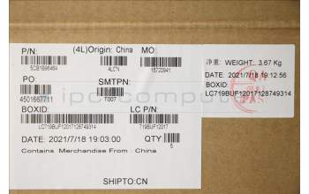 Lenovo 5CB1B96464 COVER Upper Case ASM_JPN L82KB BK DIS