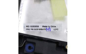 Lenovo 5CB1B96470 COVER Upper Case ASM_SLV L82KB BK DIS