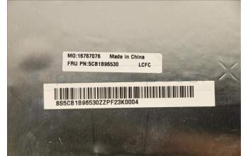 Lenovo 5CB1B96530 COVER Upper Case ASM_GER L82H9 FP A/BDIS
