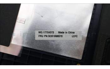 Lenovo 5CB1B96570 COVER Upper Case ASM_THAI L82H9 FPA/BUMA