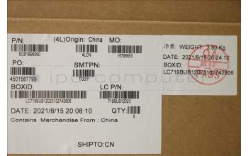 Lenovo 5CB1B96590 COVER Upper Case ASM_HBW L82H9 FP A/GDIS