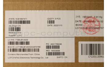 Lenovo 5CB1B97471 COVER Upper CaseASM_FRA/ENGL82H9FPA/GUMA