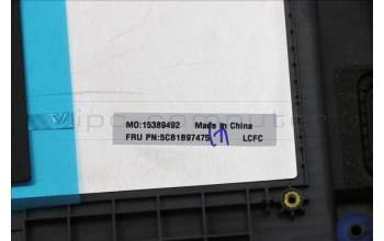 Lenovo 5CB1B97475 COVER Upper Case ASM_SLV L82H9 FP A/GUMA