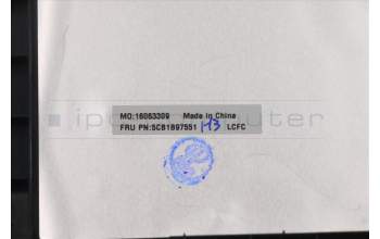 Lenovo 5CB1B97551 COVER Upper Case ASM_FRA L82H9 NFPA/BUMA