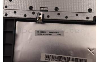 Lenovo 5CB1B97565 C-Cover with keyboard,Nordic,Arctic Grey,Non_FingerPrint