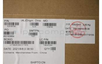 Lenovo 5CB1B97580 COVER Upper Case ASM_BEL L82H9 NFPA/GDIS