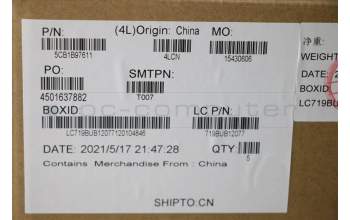 Lenovo 5CB1B97611 COVER Upper Case ASM_BEL L82H9 NFPA/GUMA