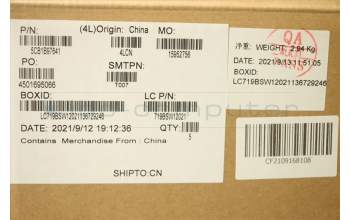 Lenovo 5CB1B97641 COVER Upper Case ASM_TC L82H7 AB FP BL D