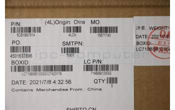 Lenovo 5CB1B97814 COVER Upper Case ASM_SLV L82H7 AG FP BLD