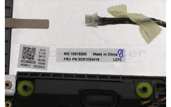 Lenovo 5CB1C04418 COVER Upper Case ASM_SPA L82H7 AG NFPBLD