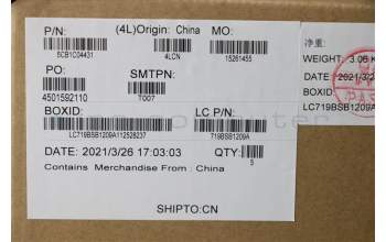 Lenovo 5CB1C04431 COVER Upper Case ASM_THAI L82H7AGNFPNBLD