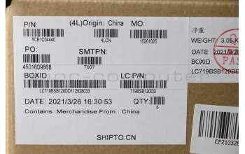 Lenovo 5CB1C04440 COVER Upper Case ASM_ARA L82H7 AGNFPNBLD