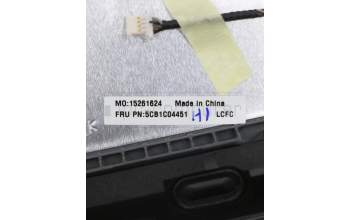 Lenovo 5CB1C04451 COVER UpperCaseASM_CZE/SLKL82H7AGNFPNBLD