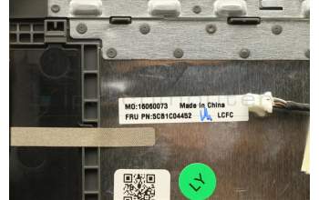 Lenovo 5CB1C04452 COVER Upper Case ASM_BUL L82H7 AGNFPNBLD