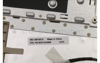 Lenovo 5CB1C04506 COVER Upper Case ASM_USA ENGL82H7SDFPBLD