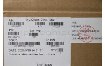 Lenovo 5CB1C04527 COVER Upper Case ASM_BEL L82H7 SD FPNBLD