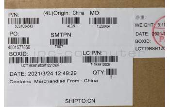 Lenovo 5CB1C04543 COVER Upper Case ASM_ENG L82H7 SD NFPBLD