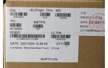 Lenovo 5CB1C04570 COVER Upper Case ASM_ENG L82H7 SDNFPNBLD