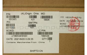 Lenovo 5CB1C04575 COVER Upper Case ASM_THAI L82H7SDNFPNBLD