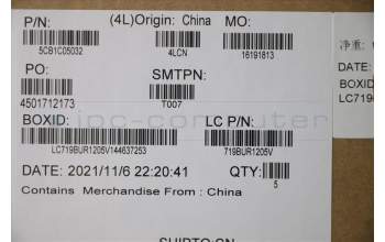 Lenovo 5CB1C05032 COVER Upper Case ASM_SW L81X7 NFPPGYDIS