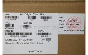 Lenovo 5CB1C05054 COVER Upper Case ASM_AR-EL81X7PGYDIS