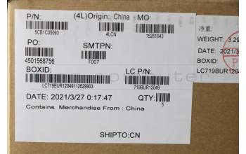 Lenovo 5CB1C05093 COVER Upper Case ASM_SW L81X7 NFPABDIS