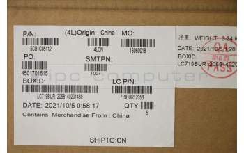 Lenovo 5CB1C05112 COVER Upper Case ASM_FR L81X7 FPABDIS