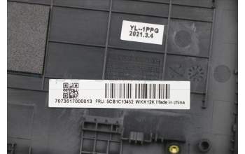 Lenovo 5CB1C13452 COVER Upper C82LM PL_BLKD NFP NBLKB_FRE