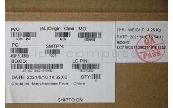 Lenovo 5CB1C14880 COVER UpperCaseASM_BELL82JQSGw/WHWRF