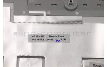 Lenovo 5CB1C14932 COVER UpperCaseASM_LASPAL82JQSTw/BUWRF
