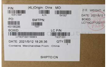 Lenovo 5CB1C14947 COVER UpperCaseASMCZE/SLKL82JQSGw/R WRF