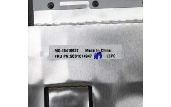 Lenovo 5CB1C14947 COVER UpperCaseASMCZE/SLKL82JQSGw/R WRF