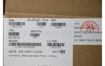 Lenovo 5CB1C17156 COVER Upper Case ASM_ARA L81X8 NFPABDIS