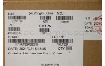 Lenovo 5CB1C17166 COVER Upper CaseASM_EUROENGL81X8NFPABDIS